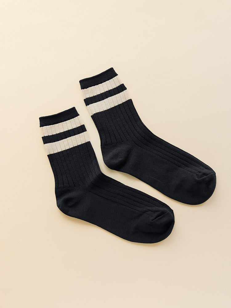 Le Bon Her Varsity Sock